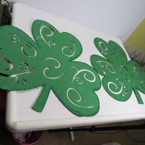 Large St. Patrick's Wall Decor over 14" x 14" DOUBLE SIDED - Picture 6 of 16